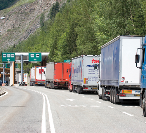 Tir al Brennero autotrasporto