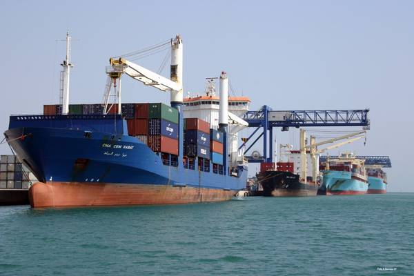 cagliari hapag lloyd porto canale solinas