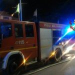 Fiamme su nave in porto Civitavecchia