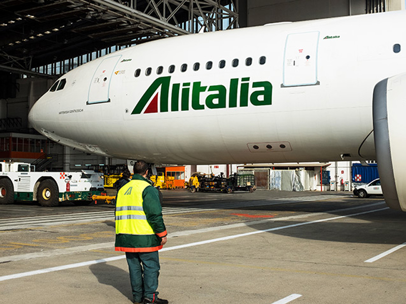 Alitalia, aereo