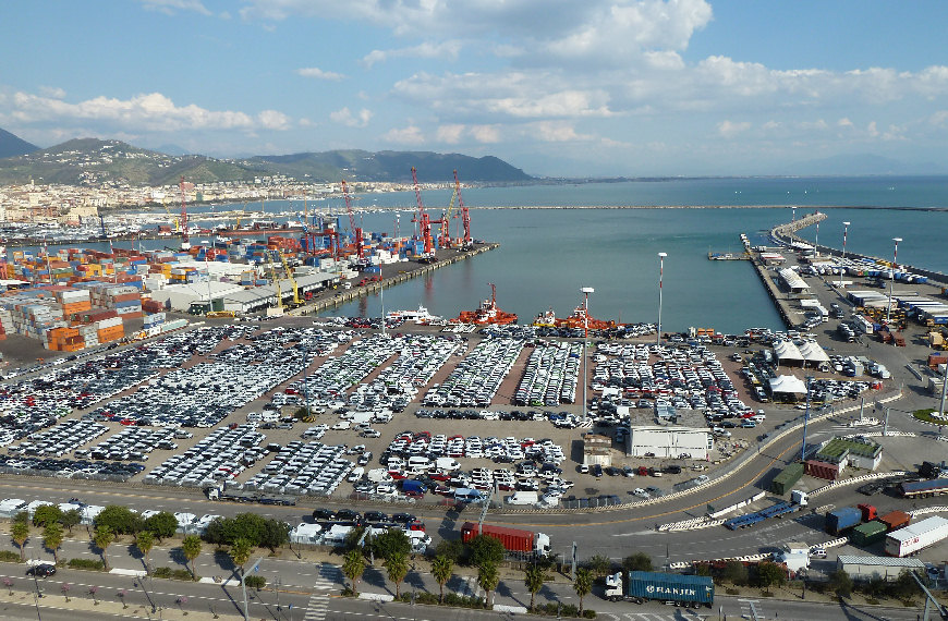 sdoganamento porto di salerno dragaggio del porto di Salerno