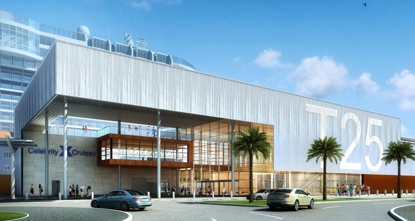 Celebrity Cruises firma il terminal del futuro