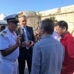 delegazione cinese civitavecchia 2-8-18