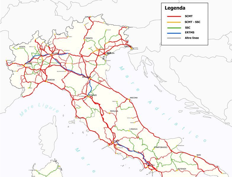 Il sistema ERTMS su tutti i treni italiani - Messaggero Marittimo