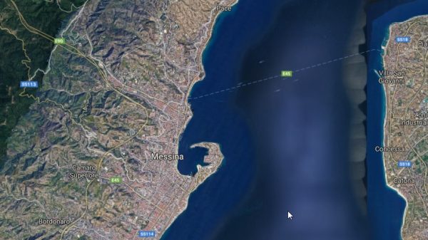 lo stretto di messina