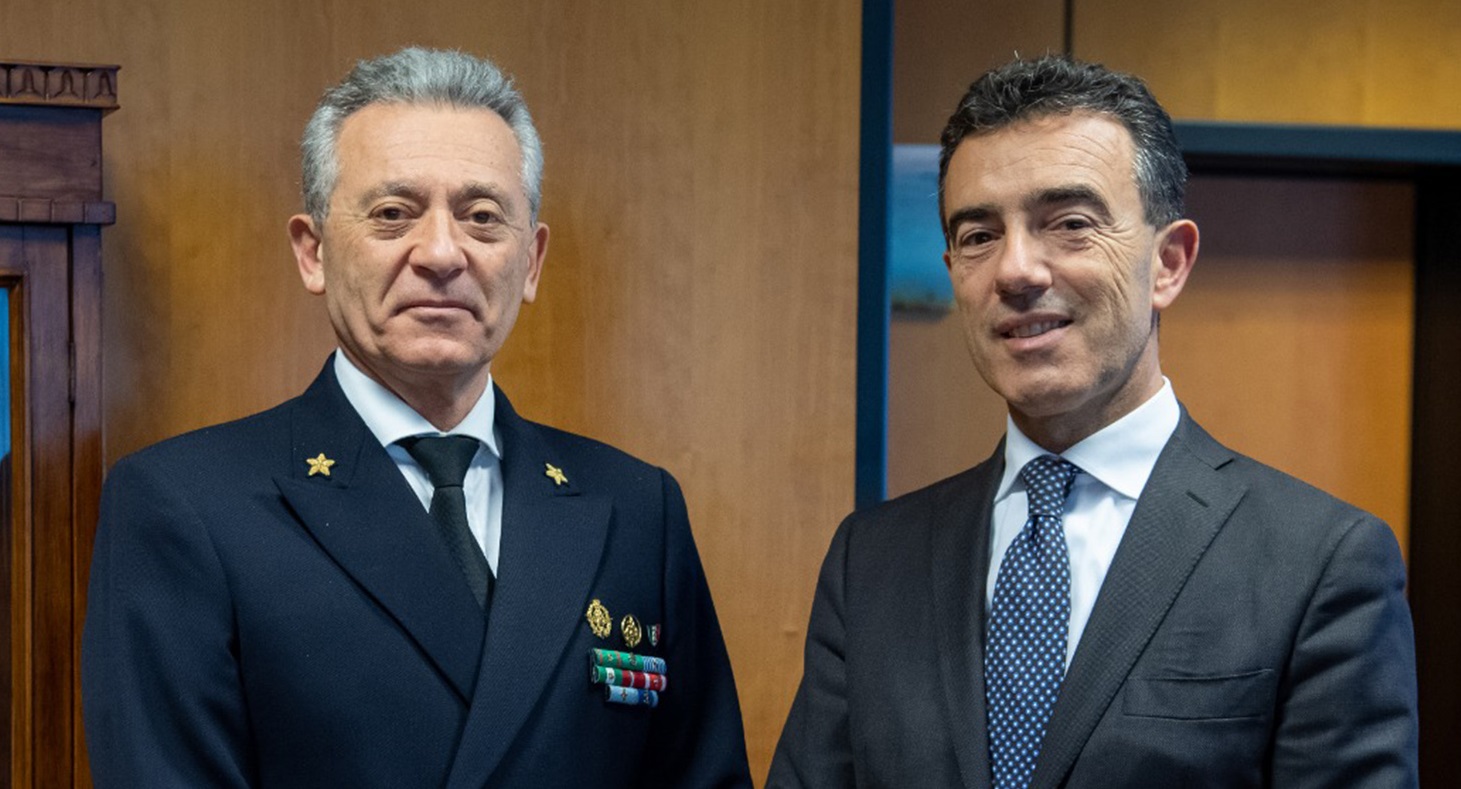 Il Comandante Generale Pettorino incontra il Presidente di Assoporti