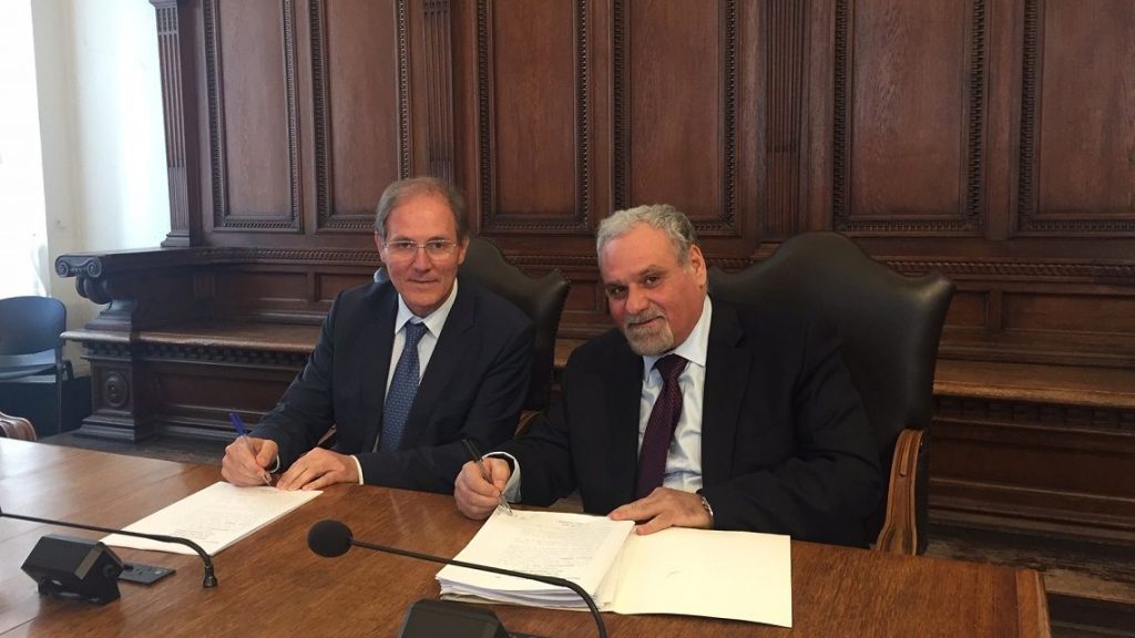 Genova la Giuseppe Santoro firma la nuova concessione con l'AdSp