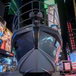 Azimut S6 esposto a Time Square