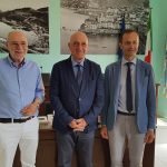 Economia del mare, rapporto CCIAA 2019, nella foto Schiano, Borghini e Breda