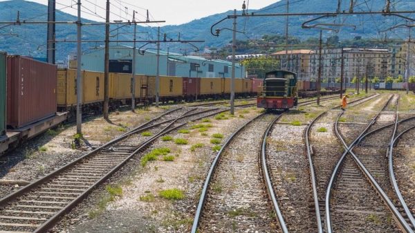 La Spezia shunting railways