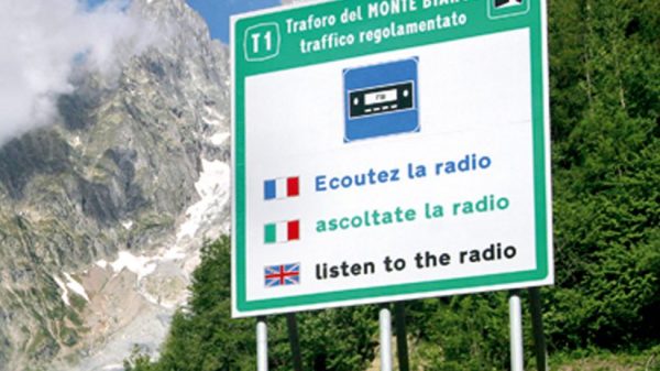 Monte Bianco autostrade confetra