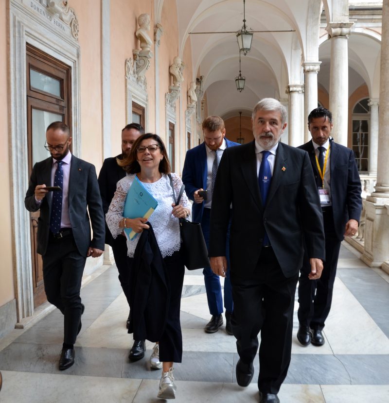 bucci punto della situazione di Genova