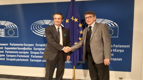 Governatore Fontana incontra presidente Sassoli
