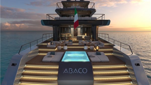 Abaco presentato a Fort Lauderdale una foto del nuovo yacht