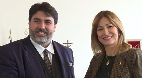 Trasporti, insularità, nuovo Psr: le ragioni della Sardegna in Europa l’eurodeputato del Collegio Insulare Francesca Donato, membro della Commissione Economia, coordinatrice Commissione Sviluppo Regionale e della Commissione Agricoltura e il Presidente della Regione Christian Solinas