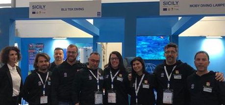 Nautica: Sicilia in vetrina al Salone di Dusseldorf, nella foto il padiglione Sicilia con i suoi rappresentanti.