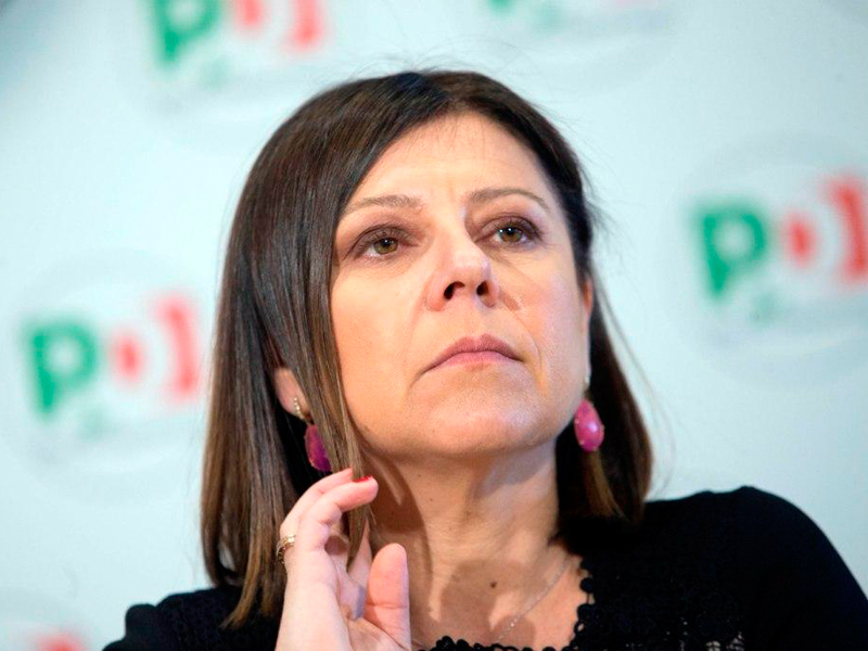 La ministra De Micheli