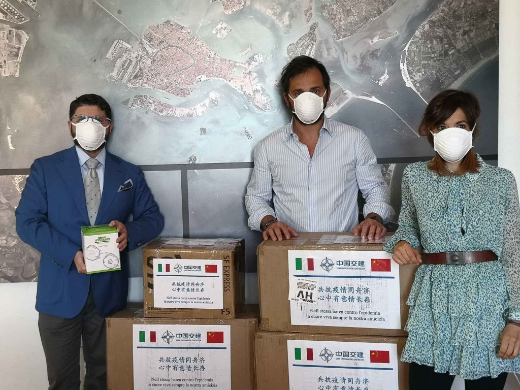 Tremila mascherine ai porti di Venezia e Chioggia - Messaggero Marittimo