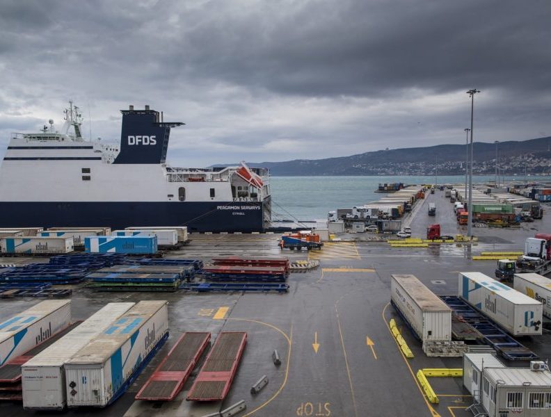 Il porto di Trieste