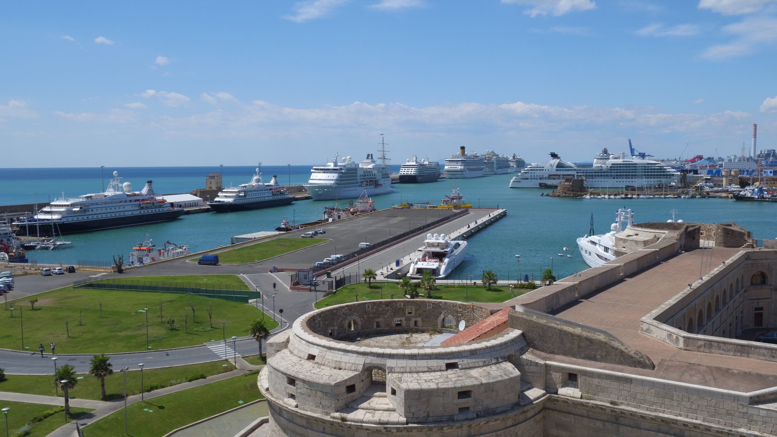 Traffici a Civitavecchia