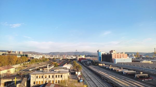 Gara ferrovia ria a Trieste