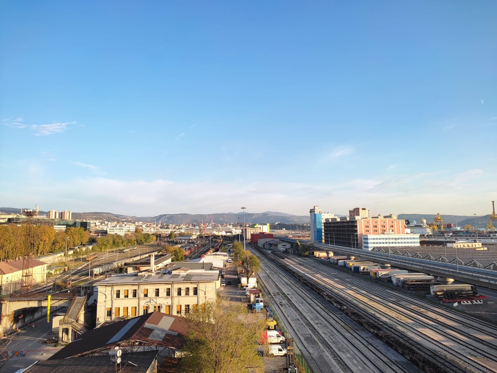 Gara ferroviaria a Trieste