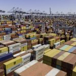 nuovo record di container logistica