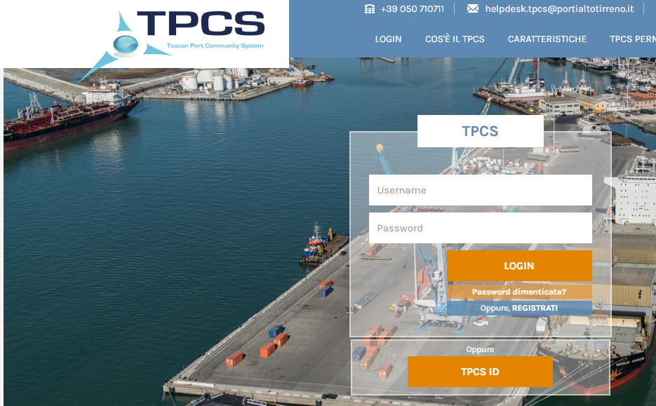 TPCS tuscan port community system