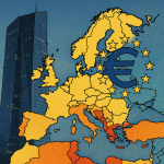 Mappa geopolitica d'Europa e BCE