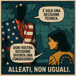 Decisori globali in stile fumetto