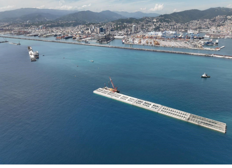 nuova diga di genova